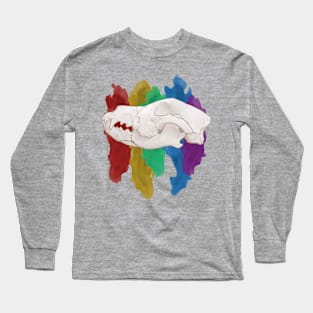 Living Skull: Gay Long Sleeve T-Shirt